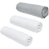 Lot de 3 draps housses TODAY Essential - 160 x 200 cm - 2 personnes - ...