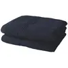 Lot de 2 serviettes de toilette TODAY 50x90 cm 100% Coton - Navy