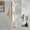 Today Plaid Polyester bouclette Blanc TODAY - Retro Mood