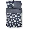 Today Housse de couette en coton 240 x 220 cm SUNSHINE 0.17 Bleu