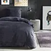 Today Housse de couette Polyester RIBBED Fusain