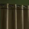 Today Rideau Velour occultant-isolant en Polyester 140 x 240 MATCHA Matcha