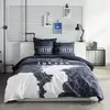 Parure de lit - TODAY - JAVA - 2 personnes - 240x220 cm - Coton - Impr...