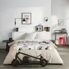 Parure de lit - TODAY - JAVA - 2 personnes - 240x220 cm - Coton - Impr...
