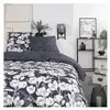 Parure de lit Mawira - 2 personnes - 260 x 240 cm - 100% coton - Bleu ...
