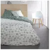 Today Parure de lit  2 personnes Coton 57 Fils Imprimé Suzanne