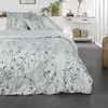 Parure de lit 2 personnes imprimé floral coton sunshine sasha 240x260 cm today