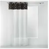 Paris Prix Rideau Voilage à oeillets "Tigalo" 140x240cm Blanc