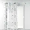DOUCEUR D'INTERIEUR Rideau Voilage à Oillets Baxo 140x240cm Blanc