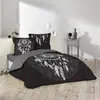 douceur d'intérieur parure 3 pièces 200 x 200 cm imprime 42 fils dessi...