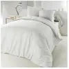 Housse de Couette - HOME MAISON - Blanche - Coton 57 fils/cm2 - 260 x 240 cm