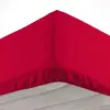 douceur d'intérieur Drap Housse (90 x 190 cm) Oscar Rouge, Microfibre Unie