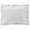 Douceur d'Intérieur Taie d'oreiller - Percale - 50x70 cm - 100% coton - Blanc - Élégance chic