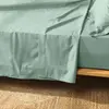 Douceur d'intérieur - Drap plat 100% Coton Bio Biolina sauge 180x290 cm