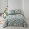 Parure de lit 3 pièces morgane 260x240cm vert sauge 1645214