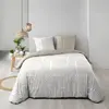 Parure de couette 100% coton 57 fils imprimée 240x220cm 2 taies