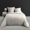 Parure de lit 240x220 cm + 2 taies   percale 78 fils   eliot   motif b...