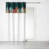Douceur d'Intérieur Rideau a oeillets 140 x 240 cm coton uni+ haut en jute Jacala