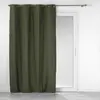 Douceur d'Intérieur Rideau à oeillets - Paris Prix - Mistraline - 140x240cm - Kaki - Tamisant