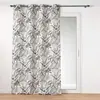 Douceur d'Intérieur Rideau tamisant 140 x 260 cm polyester imprimé Cabana Naturel