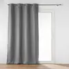 Rideau Occultant Jacquard "Blake" 135x240cm Anthracite