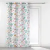 Douceur d'Intérieur Homemaison - Rideau a oeillets 140 x 260 cm polyester imprime Indiana