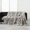 Plaid Imitation Fourrure "Caribou" 180x220cm Naturel