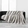Douceur d'Intérieur Bricoline - Couverture douce en fausse fourrure, sven, 125 x 150 cm