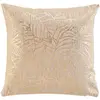 Coussin Déco Imprimé "Solea" 40x40cm Or