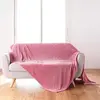 douceur d'intérieur, Plaid (180 x 220 cm) Arya Rose, Flanelle Relief