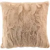 Douceur d'intérieur - Coussin Déhoussable (45 x 45 cm) Foxy Sable, Imi...
