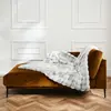 Plaids - PROMO LINGE - Polyester - 180 x 220 cm - Gris