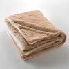 Douceur d'Intérieur PLAID 125 x 150 CM IMITATION FOURRURE, SHERPA FOXY SABLE