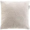 Coussin dehoussable compresse 45 x 45 cm velours devore pila Sans
