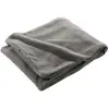 douceur d'intérieur, Plaid (180 x 220 cm) Wooly Gris, Bouclette Unie