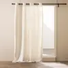 Rideau obscurcissant bouclette naturel 140x260 Winona