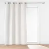 Rideau obscurcissant flanelle naturel 140x260 Nils