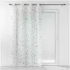 Douceur d'Intérieur Rideau Voilage - PARIS PRIX - Céleste - 140x280cm - Blanc -  illets - Style Enfant