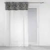 Rideau Voilage à Oillets "Clairine" 140x240cm Gris