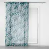 Douceur d'Intérieur Voilage à oeillets - Paris Prix - Isibelle - 140x240cm - Bleu - Synthétique
