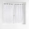 Douceur d'Intérieur Bricoline - Paire droite passants 2 x 60 x 160 cm maille manon Sans