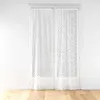 DOUCEUR D'INTÉRIEUR Paire droite passe tringle 2 x 70 x 240 cm maille manon Sans