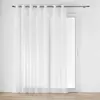 Panneau a oeillets 240 x 240 cm voile tisse carlin Naturel