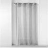 DOUCEUR D'INTÉRIEUR Panneau a oeillets 140 x 280 cm effet lin tisse imprime salome Gris