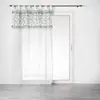 Douceur d'Intérieur Rideau Voilage à Passants Milagreen 140x280cm Blanc