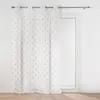 Douceur d'Intérieur Bricoline - Panneau a oeillets 140 x 240 cm voile sable imprime geokid Rose