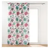 Douceur d'Intérieur Panneau a oeillets 140 x 240 cm voile sable imprime winteria Blanc