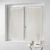 Douceur d'intérieur Paire droite passants 2 x 60 x 120 cm effet lin tisse haltona Naturel