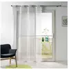 Paris Prix Rideau Voilage Maille "Cadria" 140x240cm Blanc