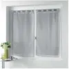 Douceur d'Intérieur Paire de Voilages "Orion" 60x120cm Gris